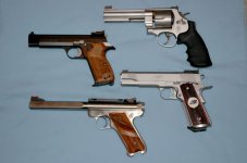 Kimber 45, Sig P210, Ruger Mark II, S & W 45     Email.jpg