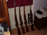 Mosin 91-30 ,M-44,M-38,and M-48 Yugo.JPG