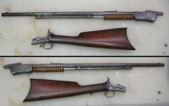 Winchester 1890 Broke Down.JPG