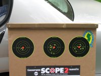 3rd time rifle shooting - first time with my remington.JPG