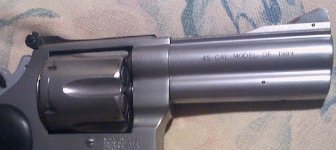 S&W 625-5 cylinder BB .454 Casull 360 gr cast.JPG