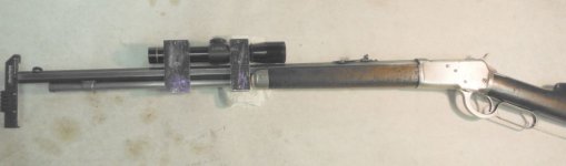 2X Leupold pistol scope mounted on 1892 Win 25-20 b 4-13-2013.jpg