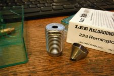 Modified Lee 223 FL sizer die with neck ground off 6-28-2015.jpg