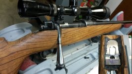 Steel bed Mauser VZ24 Parker Hale 300 Win mag Black Walnut 3-16-2016.jpg